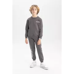Спортивные штаны DeFacto, Цвет: Серый, Размер: 8-9 лет