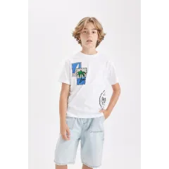 Футболка DeFacto, Цвет: Белый, Размер: 11-12 лет