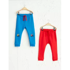 Спортивные штаны 2 шт. LC Waikiki, Color: Blue, Size: 6-9 мес.