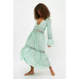 Пляжное платье TRENDYOLMILLA, Цвет: Зеленый, Размер: 36