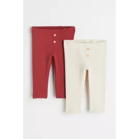 Брюки H&M, Цвет: Красный, Размер: 2-3 года