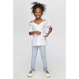 Рубашка Tyess Girl, Color: White, Size: 8 лет