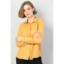 Рубашка Colin's, Color: Yellow, Size: XS