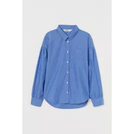 Рубашка H&M, Цвет: Голубой, Размер: 11-12 лет