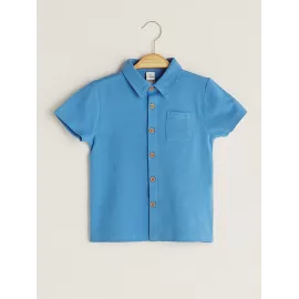 Рубашка LC Waikiki, Color: Голубой, Size: 9-12 мес.