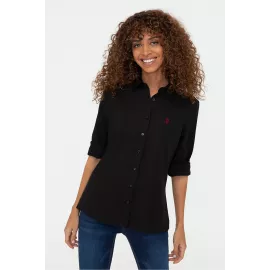 Рубашка US POLO ASSN, Цвет: Черный, Размер: 34