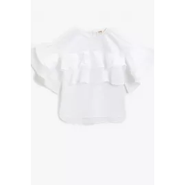 Блузка Koton, Цвет: Белый, Размер: 3-4 года