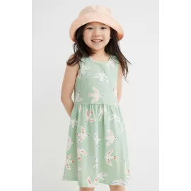 Платье H&M, Цвет: Зеленый, Размер: 6-8 лет