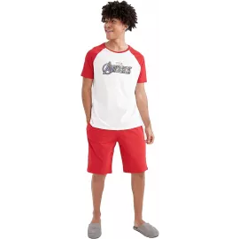 Пижамный комплект DeFacto, Color: Red, Size: S