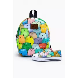 Кеды и рюкзак Alpacca, Color: Multicolored, Size: 27