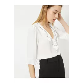 Блузка Koton, Color: White, Size: 40