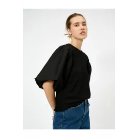 Блузка Koton, Color: Черный, Size: L