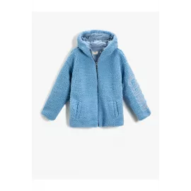 Пальто Koton, Color: Голубой, Size: 7-8 лет