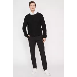 Trousers Koton, Color: Черный, Size: 38