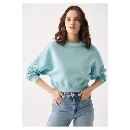 sweatshirt Mavi, Color: Turquoise, Size: M