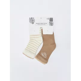Socks 3 pairs LC Waikiki, Color: Brown, Size: 22-24 (2-3 года)