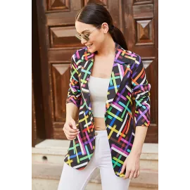 Женский пиджак с подкладкой Armonika, Цвет: Разноцветный, Размер: L
