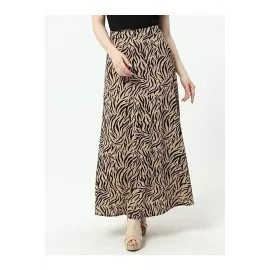 Skirt NAS TESETTÜR, Color: Brown, Size: 36