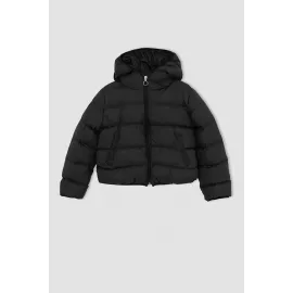 Jacket DeFacto, Color: Черный, Size: 6-7 лет