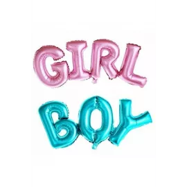 Шар фольгированный "Girl Boy" CAVAS, Цвет: Разноцветный, Размер: STD