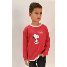 T-shirt LUESS, Color: Red, Size: 2-3 года