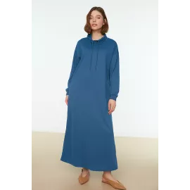 Dress TRENDYOL MODEST, Color: Indigo, Size: 38