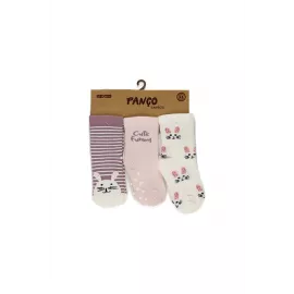 Socks 3 pairs PANÇO, Color: Multicolored, Size: 0-6 mon.