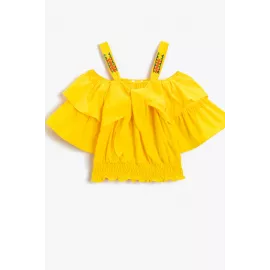 Blouse Koton, Color: Yellow, Size: 3-4 years