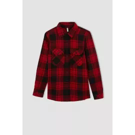 Shirt DeFacto, Color: Red, Size: 6-7 лет