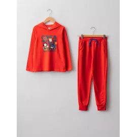 Set LC Waikiki, Color: Red, Size: 3-4 years