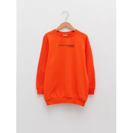 sweatshirt LC Waikiki, Color: Orange, Size: 5-6 лет