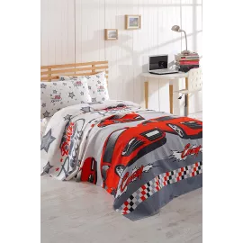 Ev & Ev Home Bed Set Ev & Ev Home, Color: Red, Size: 160х235 см