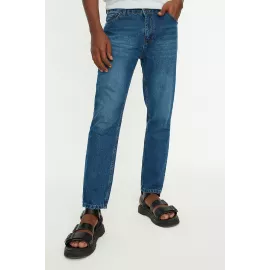 Jeans TRENDYOL MAN, Color: Темно-синий, Size: 32