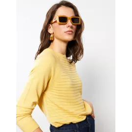Sweater LC Waikiki, Color: Yellow, Size: 4XL