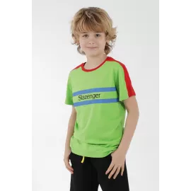 T-shirt SLAZENGER, Color: Green, Size: 9-10 лет