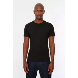 T-shirt TRENDYOL MAN, Color: Черный, Size: XL