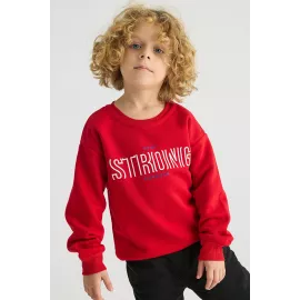sweatshirt WEWE, Color: Red, Size: 6-7 лет
