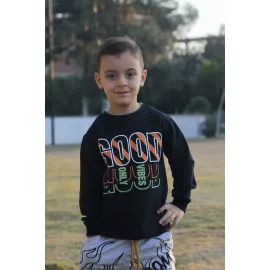 sweatshirt Çiggo, Color: Черный, Size: 5-6 лет