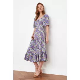 Платье TRENDYOLMILLA, Цвет: Фиолетовый, Размер: 36