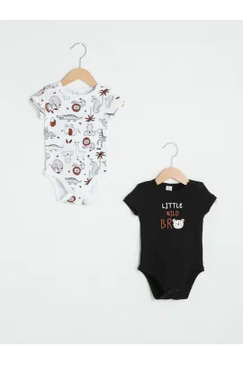 Bodi 2 sany LC Waikiki, Reňk: Gara, Ölçeg: 6-9 aý