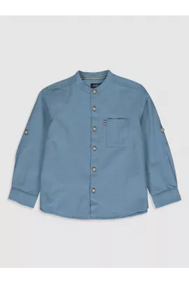 Рубашка LC Waikiki, Цвет: Синий, Размер: 9-10 лет