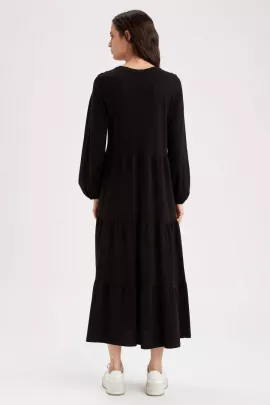 Платье DeFacto, Цвет: Черный, Размер: S, изображение 6
