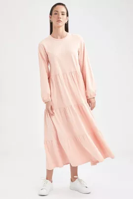 Платье DeFacto, Цвет: Розовый, Размер: S