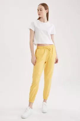 Спортивные штаны DeFacto, Цвет: Желтый, Размер: S, изображение 6