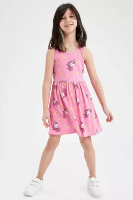 Платье DeFacto, Цвет: Розовый, Размер: 8-9 лет, изображение 2