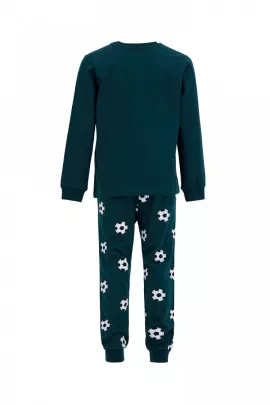 Пижамный комплект DeFacto, Цвет: Зеленый, Размер: 3-4 года, изображение 2