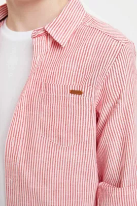 Рубашка DeFacto, Цвет: Розовый, Размер: 8-9 лет, изображение 5
