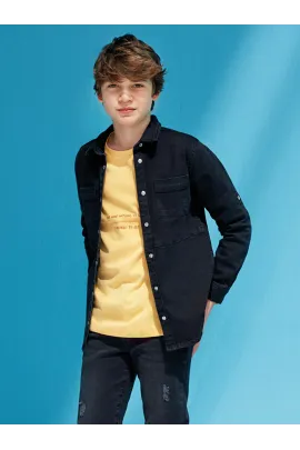 Футболка LC Waikiki, Цвет: Желтый, Размер: 4-5 лет