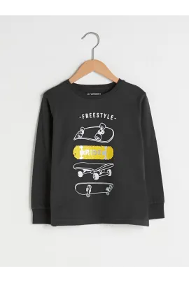 Футболка LC Waikiki, Цвет: Черный, Размер: 5-6 лет