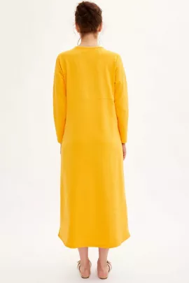 Платье DeFacto, Цвет: Желтый, Размер: S, изображение 4